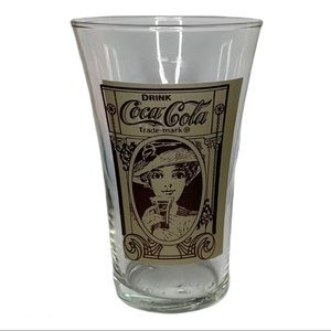 Coca-Cola Flair Glass Design Turn of Century